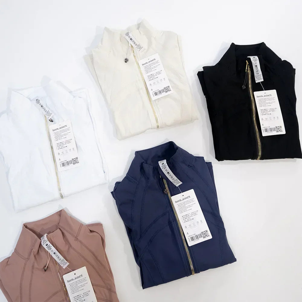 Aiylo PREMIUM QUALITY Gold Zipper Woemn's Jacket